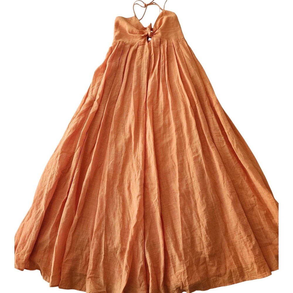H&M Peach Orange Maxi Dress